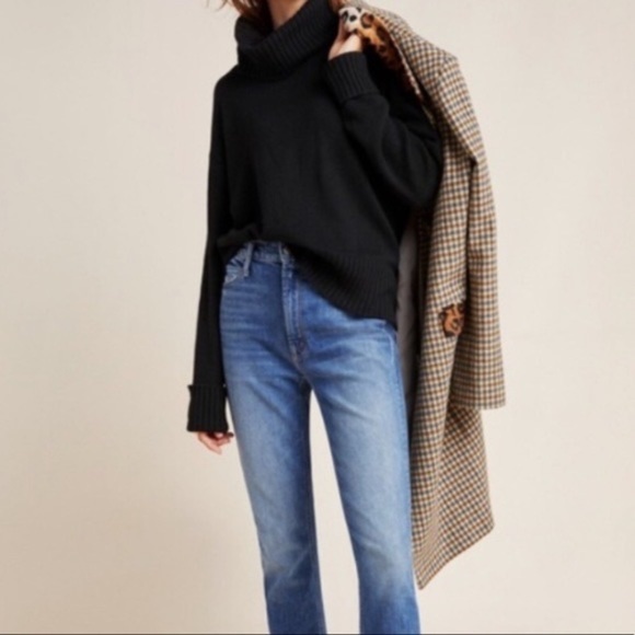 Anthropologie Sweaters - BY Anthropologie black Blair turtleneck sweater